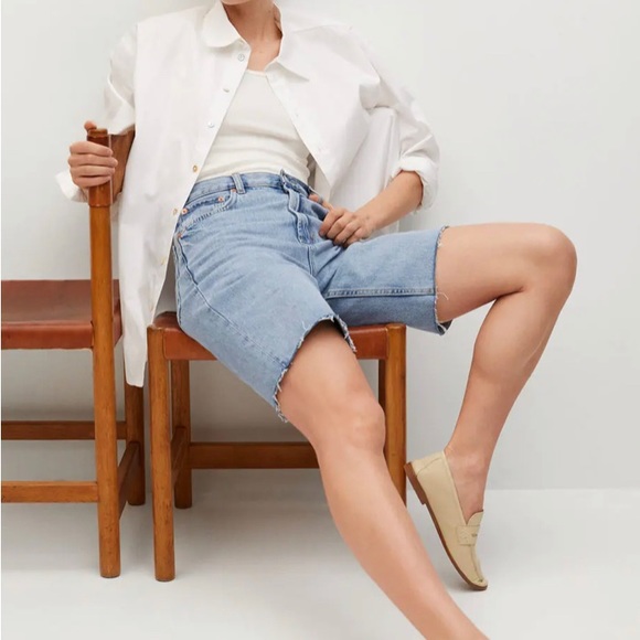 Mango Leather penny loafers (worn once, in great condition) - Picture 2 of 2